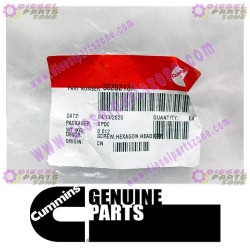 Cummins Hexagon Flange Head Cap Screw 3820213