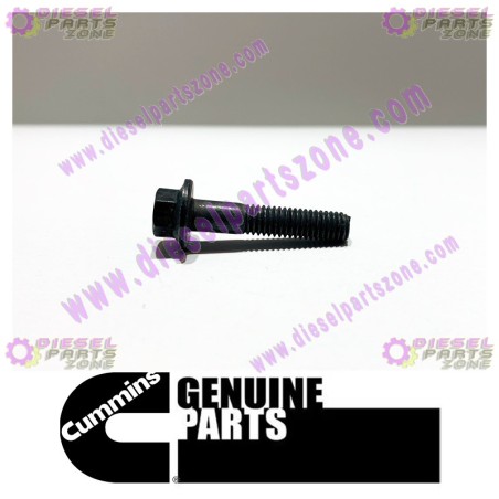 Cummins Hexagon Flange Head Cap Screw (M6 X 1.00 X 30) 3900628