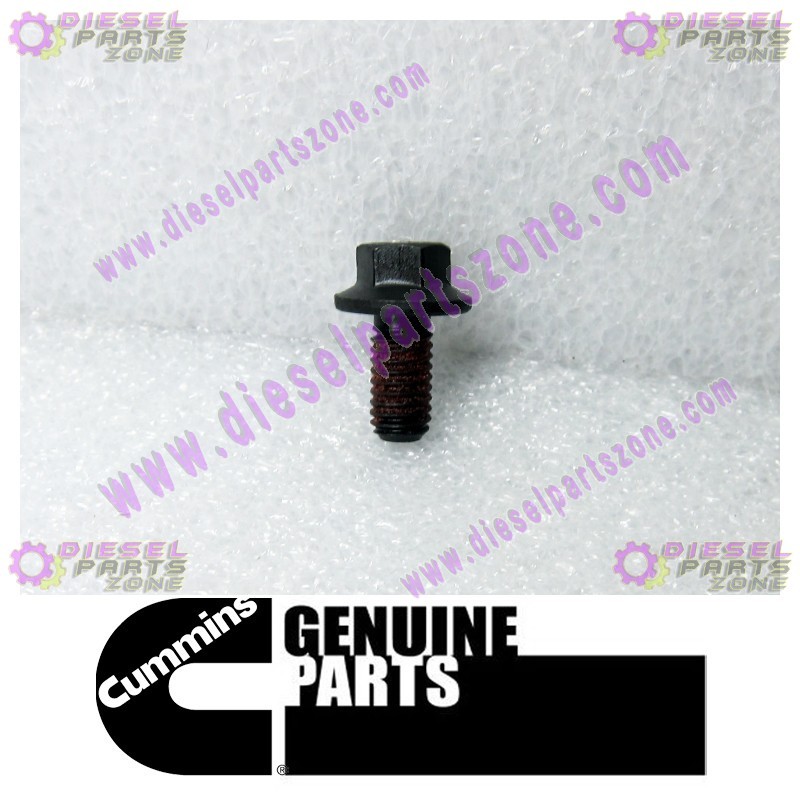 Cummins Hexagon Flange Head Cap Screw (M6 X 1.0 X 12) 3950161
