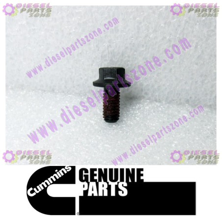 Cummins Hexagon Flange Head Cap Screw (M6 X 1.0 X 12) 3950161