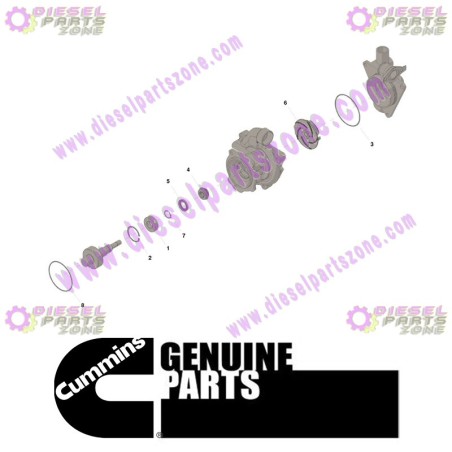 Cummins Water Pump Repair Kit 2882146